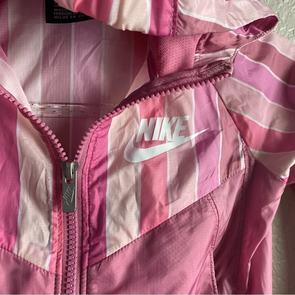 Nike Magic Flamingo Kids Pink with Stripe Rain Jacket